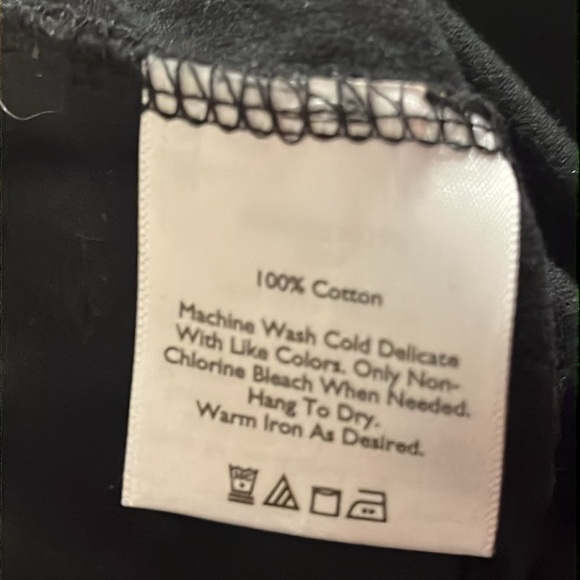 Eddie Bauer Black Maxi Empire Waist Sleeveless Knit Sz S - Picture 11 of 12